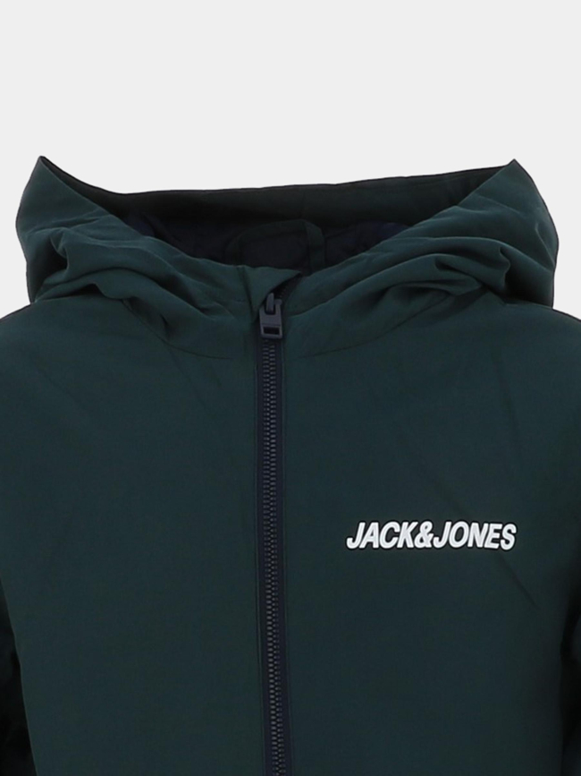 Bomber rush blocking tricolor vert garçon - Jack & Jones