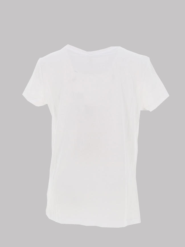 T-shirt kita life blanc fille - Only