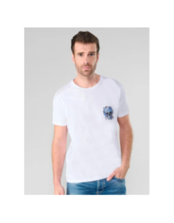 T-shirt santiago blanc homme - Le Temps Des Cerises