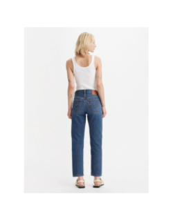 Jean 501 droit crop lightweight bleu foncé femme - Levi's