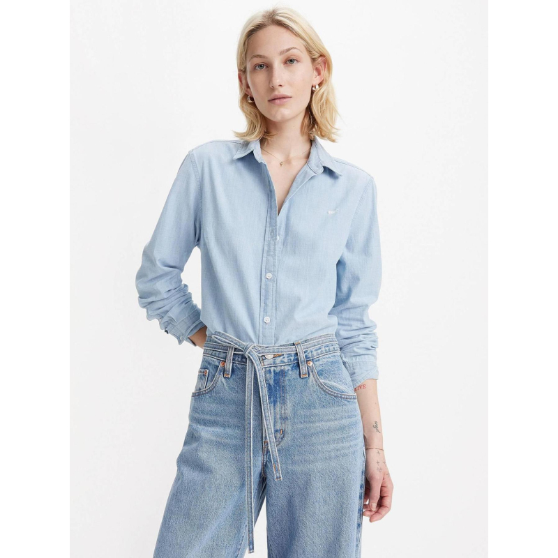 Chemise the classic uni bleu femme - Levi's