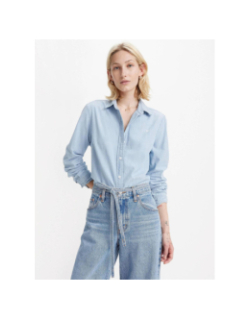 Chemise the classic uni bleu femme - Levi's