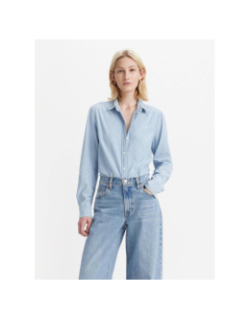 Chemise the classic uni bleu femme - Levi's