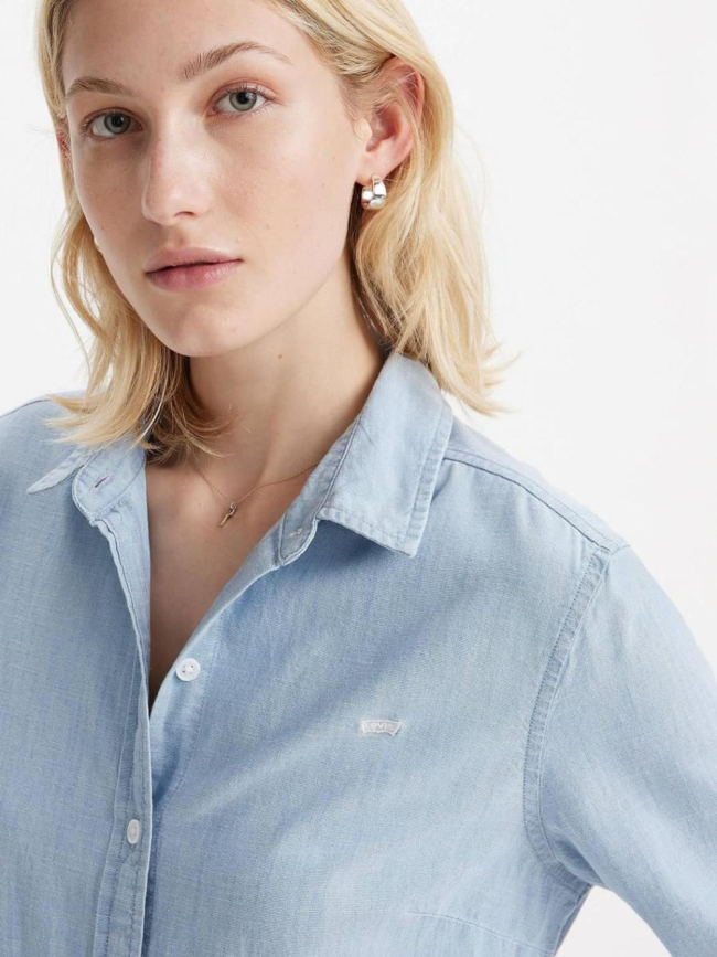 Chemise the classic uni bleu femme - Levi's