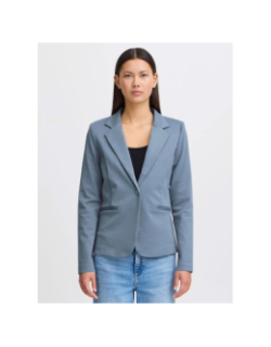 Veste blazer kate bleu femme - Ichi