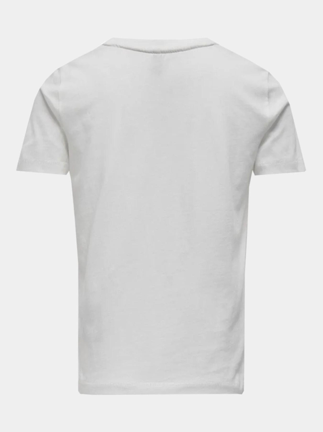 T-shirt opani smile blanc femme - Vero Moda