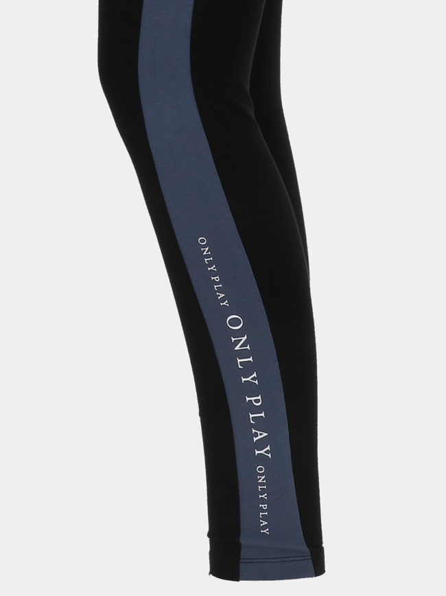 Legging de sport somi life noir bleu femme - Only play