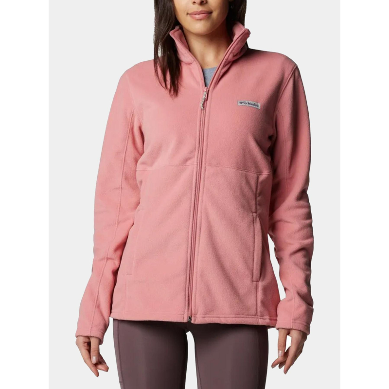 Veste polaire basin trail rose femme - Columbia