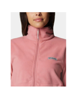 Veste polaire basin trail rose femme - Columbia