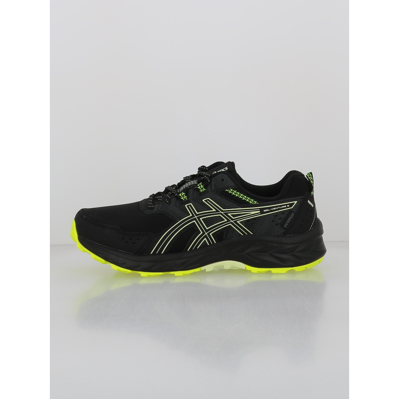 Chaussures de trail gel venture 9 waterproof noir vert homme - Asics