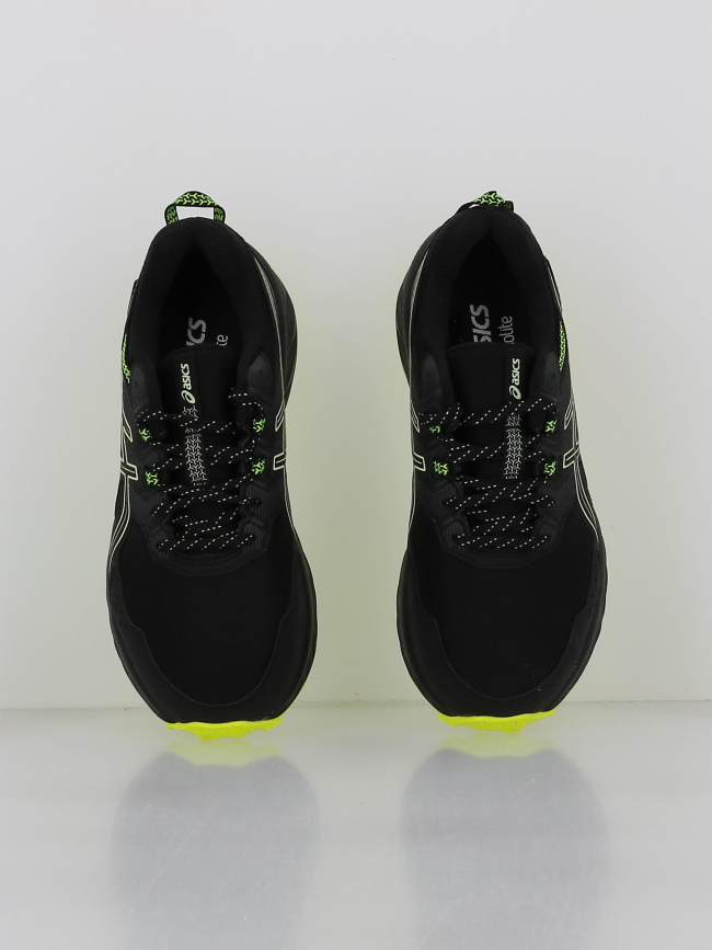 Chaussures de trail gel venture 9 waterproof noir vert homme - Asics