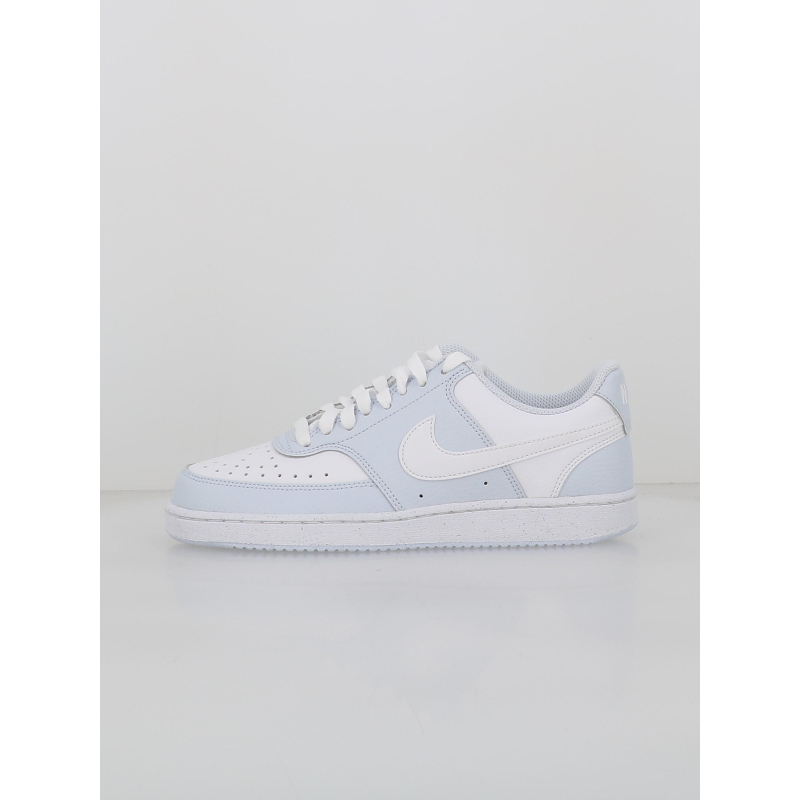 Baskets court vision gris clair blanc femme - Nike