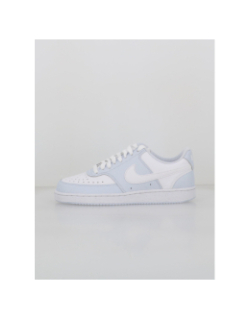 Baskets court vision gris clair blanc femme - Nike