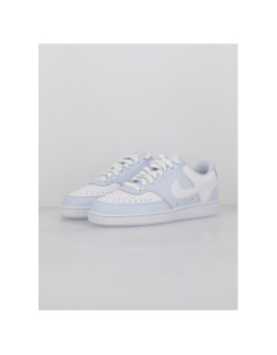 Baskets court vision gris clair blanc femme - Nike