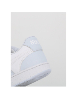 Baskets court vision gris clair blanc femme - Nike