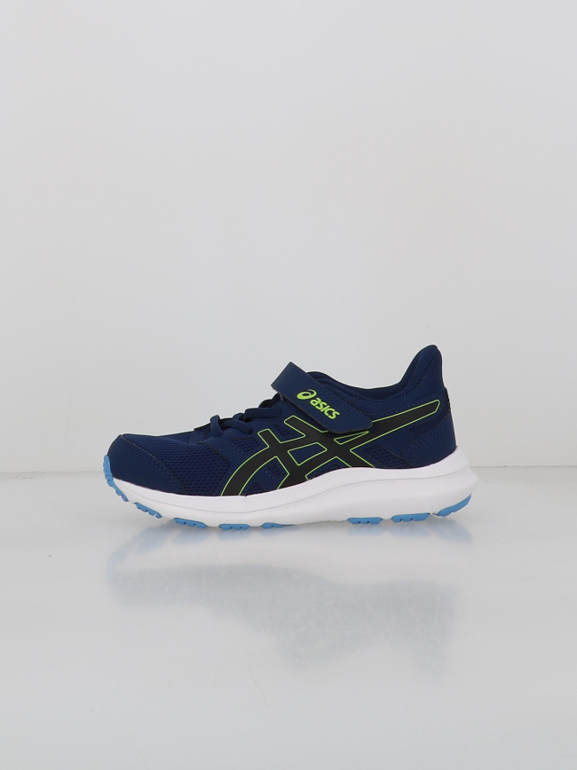 Baskets à scratch jolt 4 ps bleu marine enfant - Asics