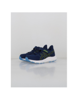 Baskets à scratch jolt 4 ps bleu marine enfant - Asics