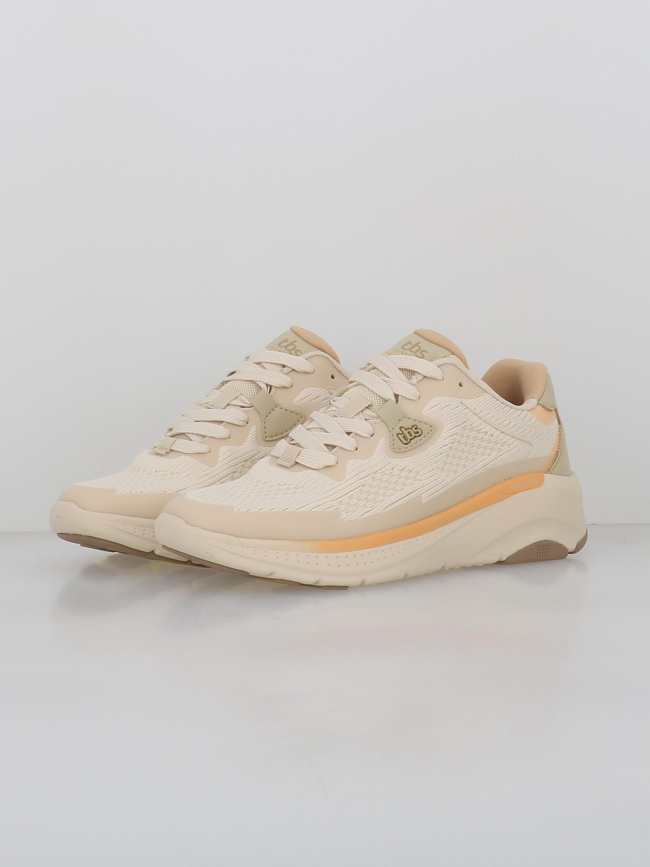 Baskets running beige femme - Tbs