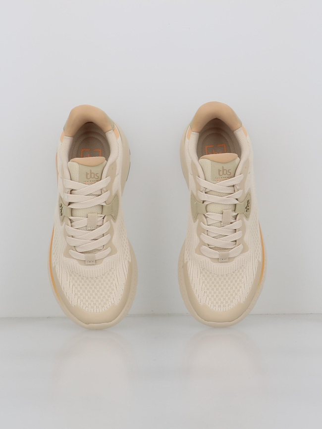 Baskets running beige femme - Tbs