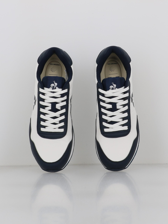 Baskets astra 2 optical bleu blanc homme - Le Coq Sportif