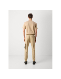 Pantalon cargo skinny whashed beige homme - Calvin Klein Jeans