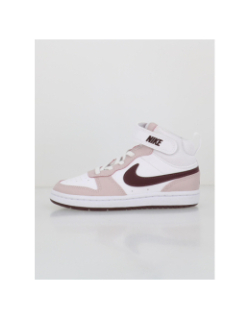 Baskets montantes scratch court borough blanc enfant - Nike