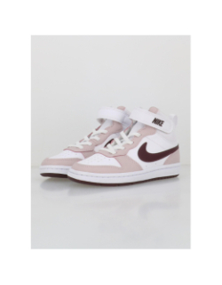 Baskets montantes scratch court borough blanc enfant - Nike