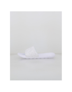 Claquettes victori one slide print swoosh blanc femme - Nike