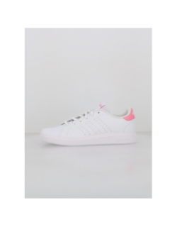 Baskets advantage base 2.0 blanc rose fille - Adidas