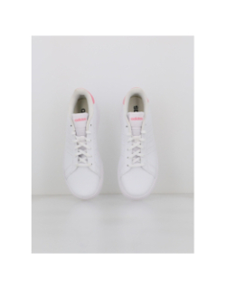 Baskets advantage base 2.0 blanc rose fille - Adidas