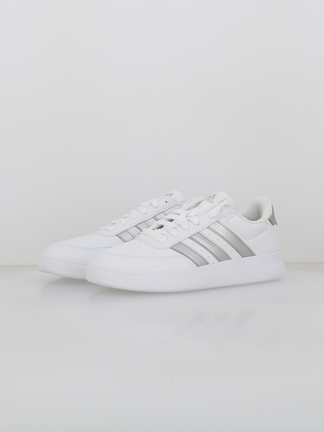 Baskets breaknet 2.0 blanc argent femme - Adidas