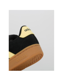 Baskets grand court alpha noir jaune femme - Adidas