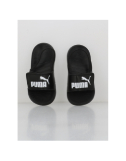 Claquettes popcat strap avec lanière enfant noir - Puma