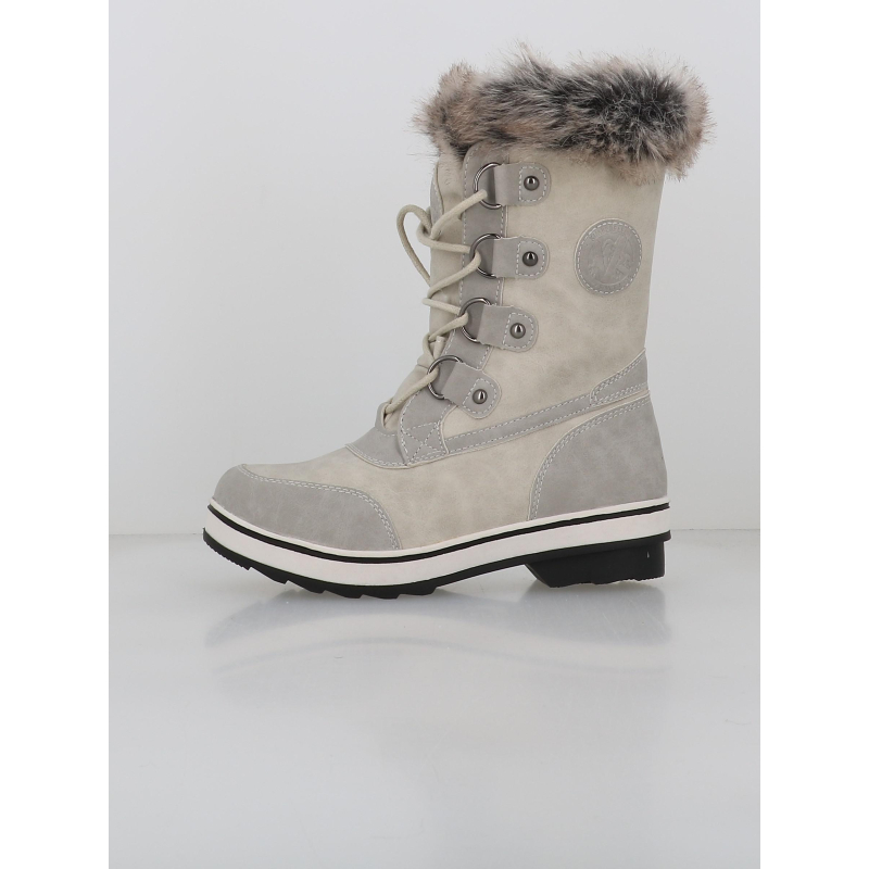 Bottes de neige aponi gris femme - Kimberfeel