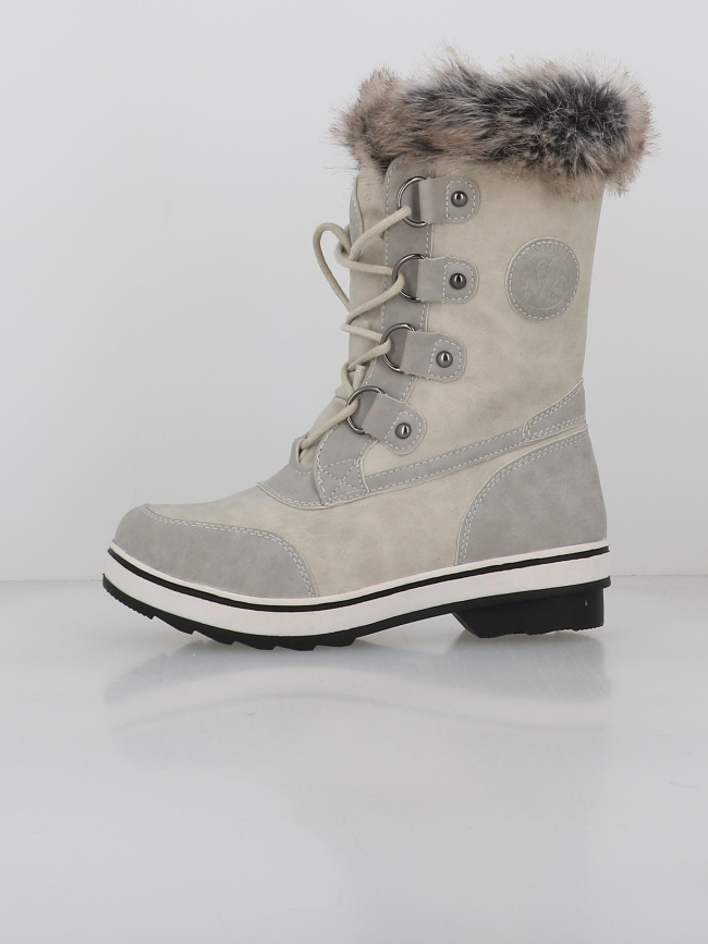 Bottes de neige aponi gris femme - Kimberfeel