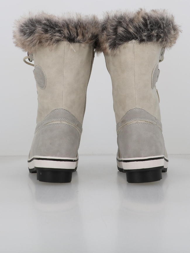 Bottes de neige aponi gris femme - Kimberfeel