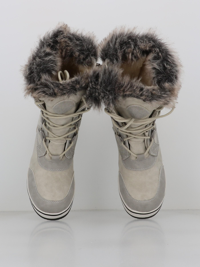 Bottes de neige aponi gris femme - Kimberfeel