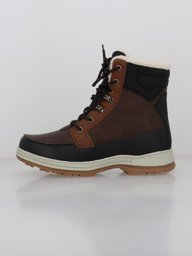 Bottes de neige nolan marron homme - Kimberfeel