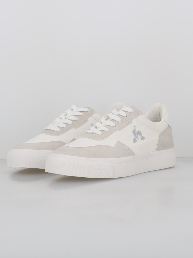 Baskets bi-matière ollie optical blanc homme - Le Coq Sportif