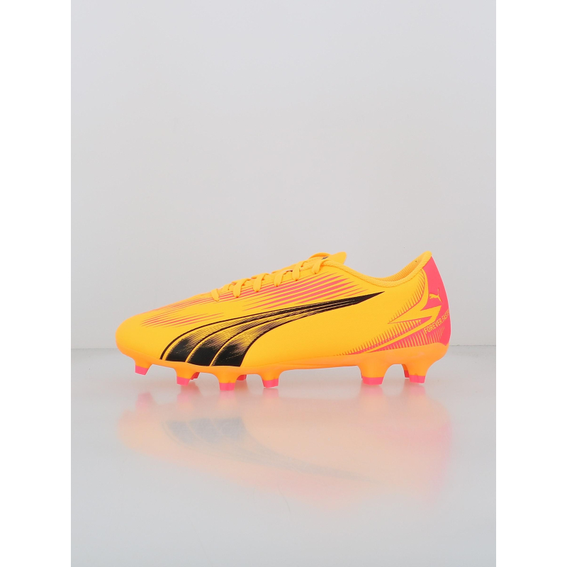 Chaussures de football ultra play fg/ag orange homme - Puma