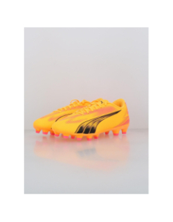 Chaussures de football ultra play fg/ag orange homme - Puma