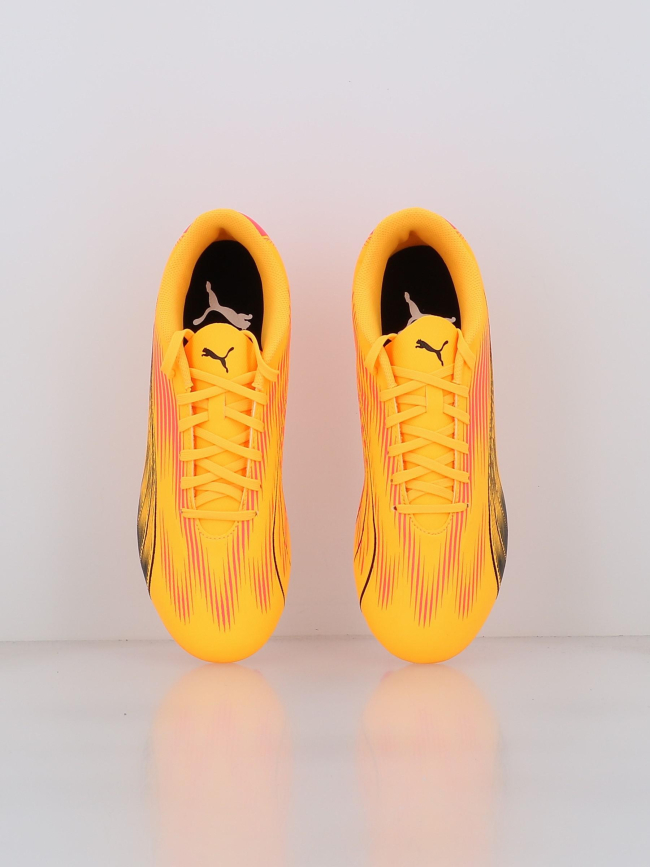 Chaussures de football ultra play fg/ag orange homme - Puma