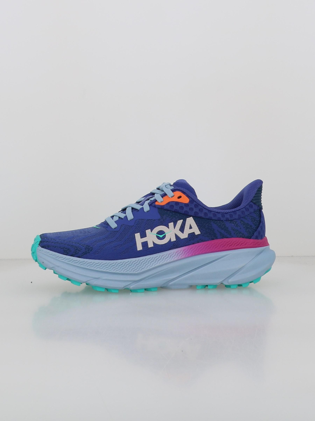 Chaussures de running challenger 7 bleu marine femme - Hoka