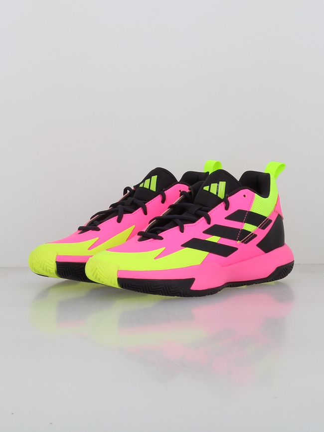 Chaussures de basketball cross up select rose fluo - Adidas