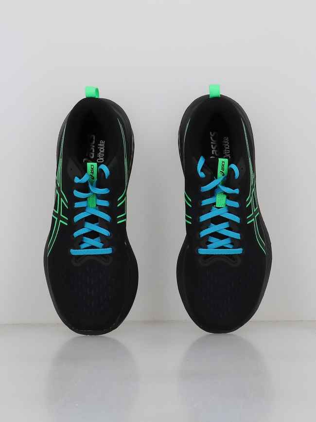 Chaussures de running gel excite 10 noir vert homme - Asics