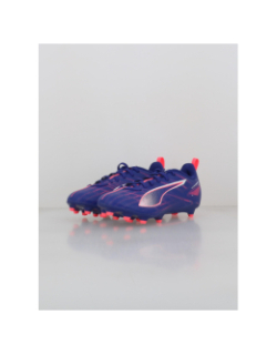 Chaussures de football ultra play fg/ag bleu enfant - Puma