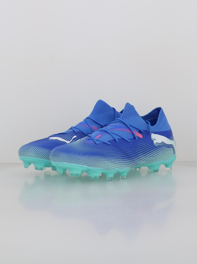 Chaussures de football future match fg/ag bleu - Puma