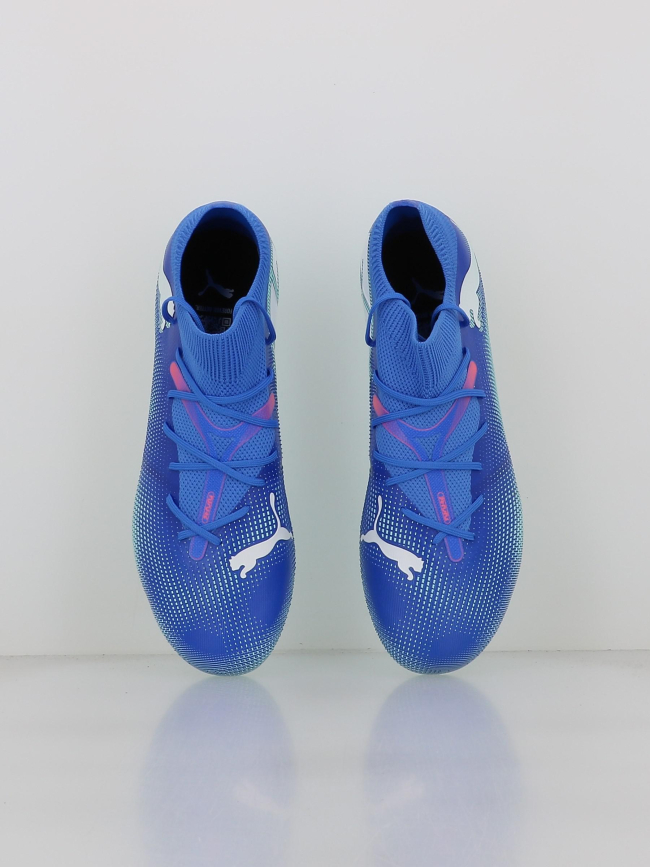 Chaussures de football future match fg/ag bleu - Puma