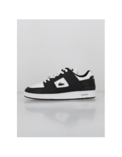 Baskets court cage noir blanc homme - Lacoste