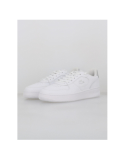 Baskets en cuir L001 blanc homme - Lacoste